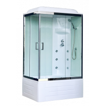 Душевая кабина Royal Bath RB8100BP3-WT-CH-R (белое/прозрачное)